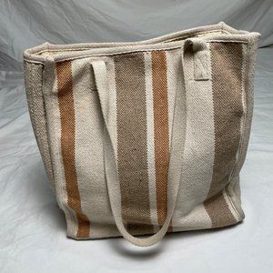 Universal Thread Woven Striped Tote Bag Purse